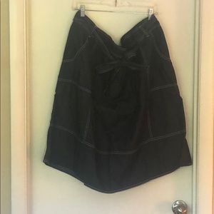 Universal Thread Size 2X Lightweight Denim Skirt